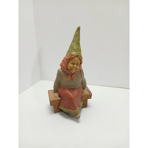 Tom Clark "Elizabeth" 1984 Gnome Figurine Wet Signed #53 - Picture 1 of 6